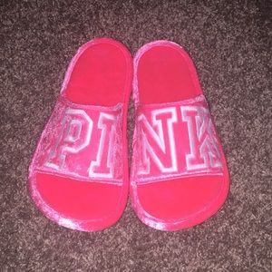 Pink slippers